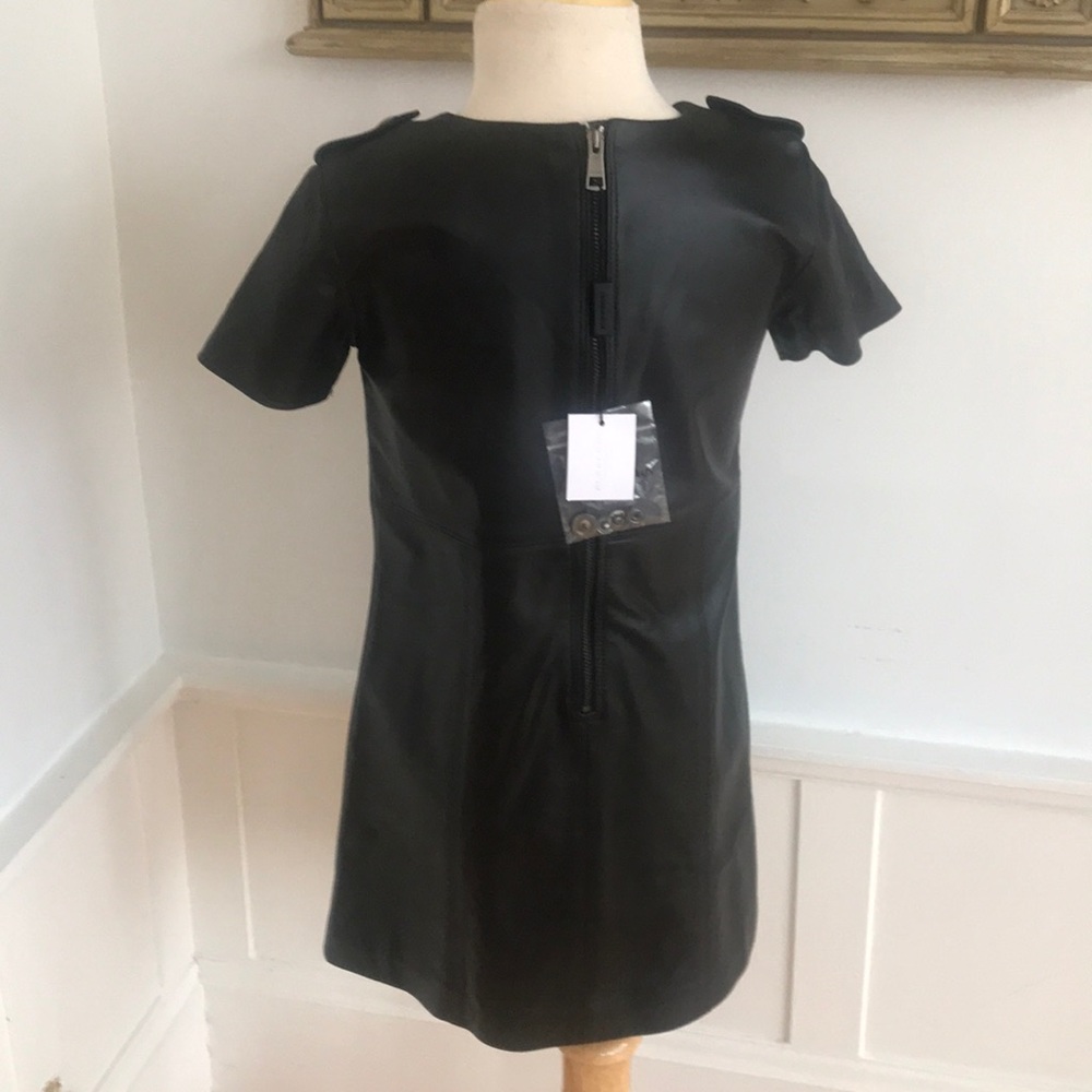 BURBERRY DRESS Leather - Picture 3 of 8